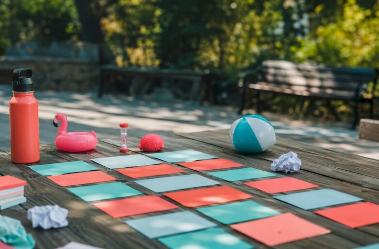 Tabletop setup for short team activities