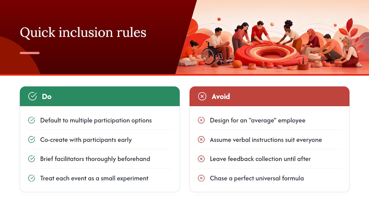 Author perspective: what planners miss and quick rules to follow — overview diagram