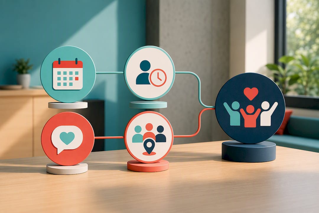 Illustration of manager support and event design